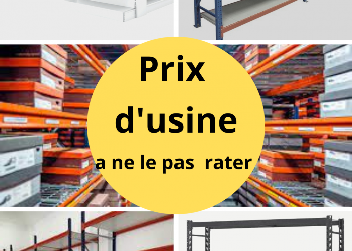 Image annonce: Rayonnage mi lourd