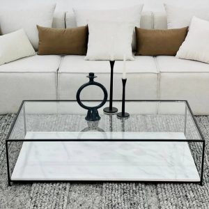 Annonce Table basse marbre blanc d’Ibiza