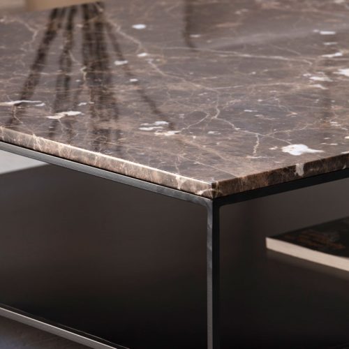 Annonce: Table basse marbre marron Impérial