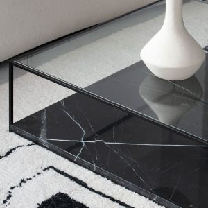 Annonce Table basse marbre noir