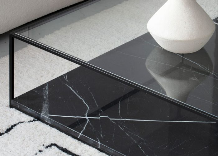 Image annonce: Table basse marbre noir