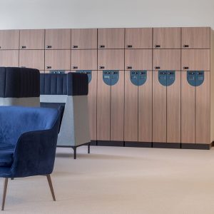 Annonce Vestiaire rangement 2 personnes à code et clé.