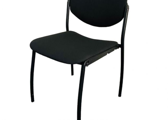 Image annonce: Chaise visiteur accueil 4 pied noir Italy pro
