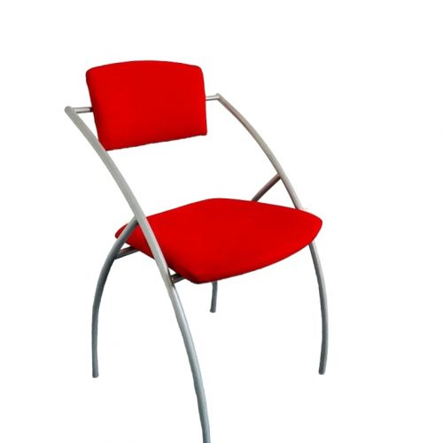 Annonce: Chaise visiteur accueil promo rouge
