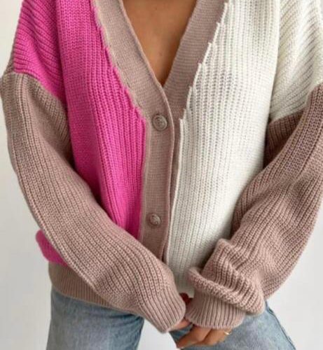 Annonce: GILET OVERSIZE TRICOLORE