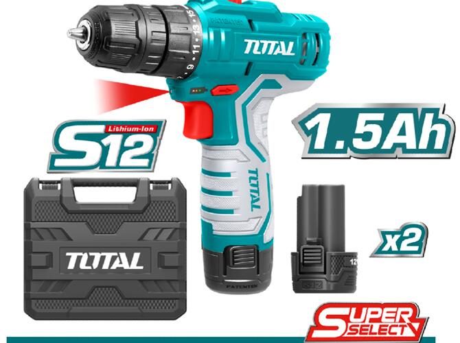 Image annonce: Perceuse viseuese sans fil sans fil 12V LI ION 2 bateries