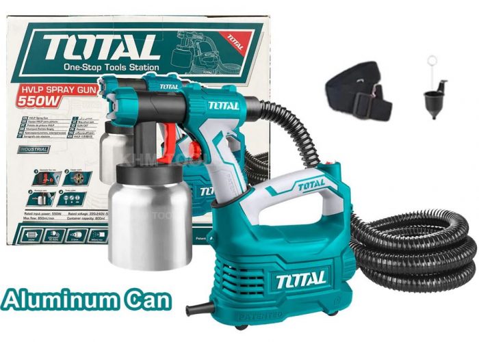 Image annonce: PISTOLET HVLP à base de sol 500W bac alluminium