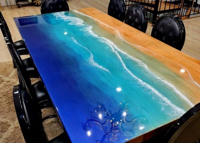 Image annonce: Table salle à manger epoxy