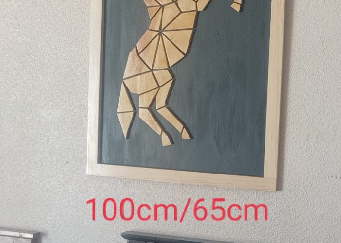 Image annonce: Tableau en bois fait main