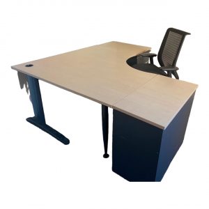 Annonce Bureau d'angle 200x200cm avec 2 caisson 3 tiroirs