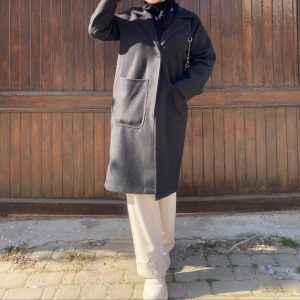 Annonce COAT BLACK & TURQUOISE
