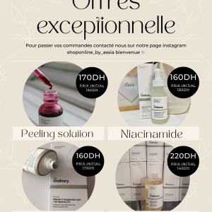 Annonce The ordinary products