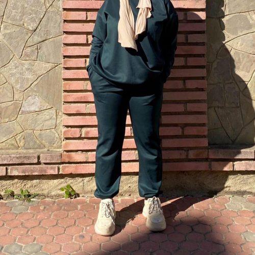 Annonce: Tracksuite Rouge & Olive