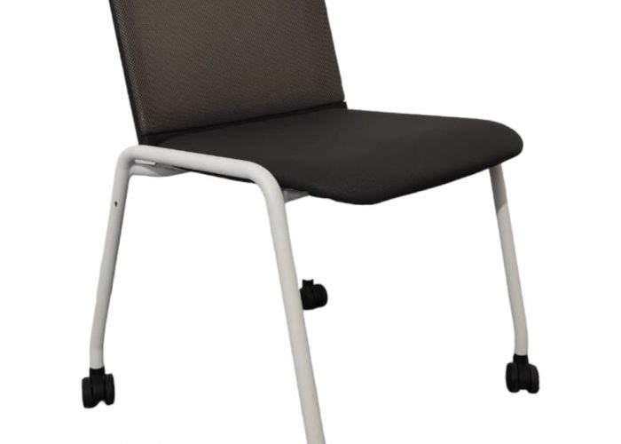 Image annonce: Chaise visiteur Haworth avec roulette résille