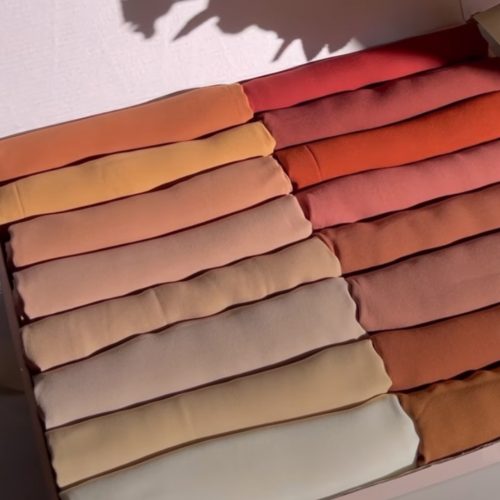 Annonce: Chales crepe de soie