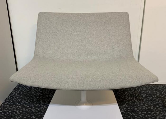 Image annonce: Fauteuil Arper collection Catifa 80 tissus gris clair