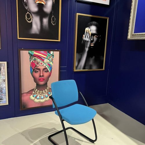 Annonce: Chaise de bureau accueil Sesta Q-easy bleu