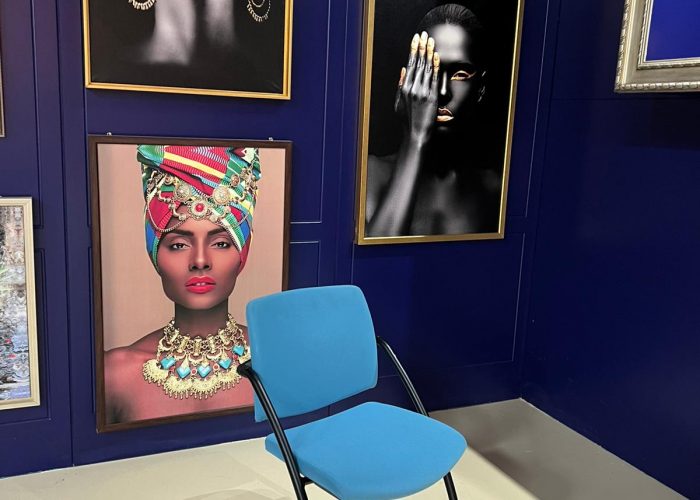Image annonce: Chaise de bureau accueil Sesta Q-easy bleu