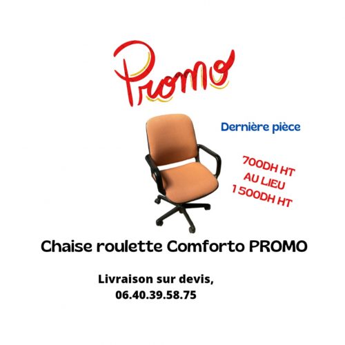 Annonce: Chaise roulette Comforto vintage promotion