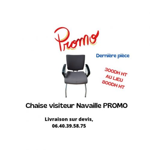 Annonce: Chaise visiteur Navaille promo