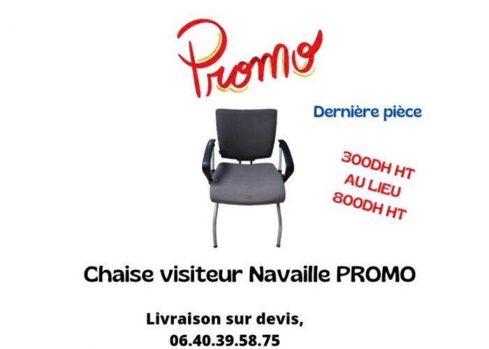 Image annonce: Chaise visiteur Navaille promo