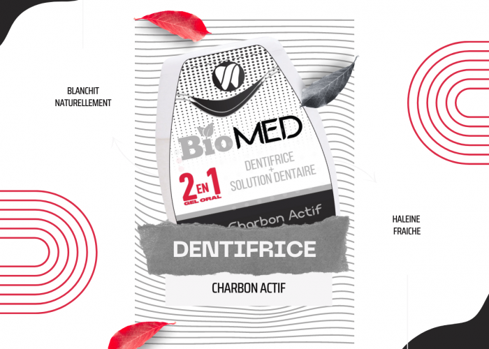 Image annonce: Dentifrice BioMED charbon actif noir معجون الأسنان بيوميد