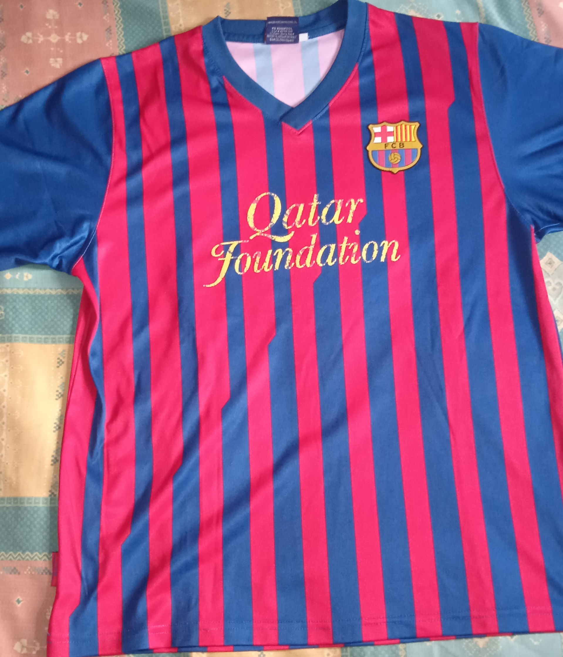 Maillot foot retro et vintage - FC Barcelone domicile 2011/2012 - Le