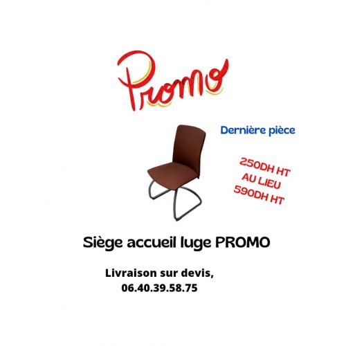 Annonce: Siège accueil luge Promo