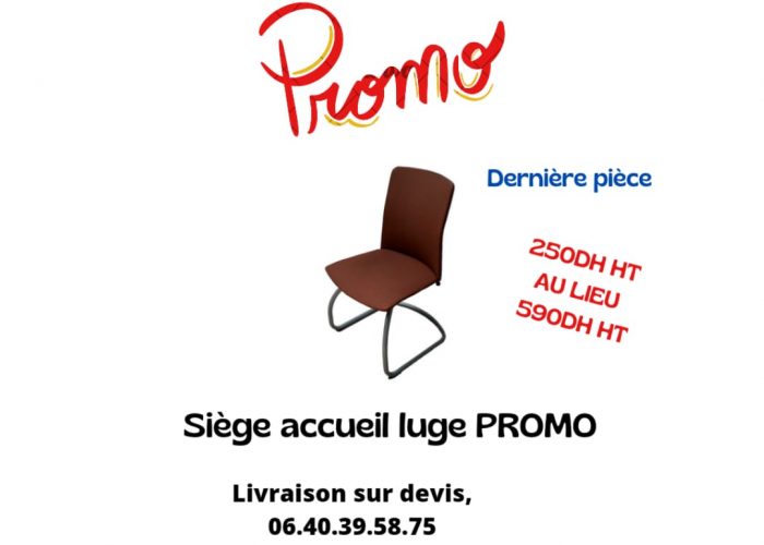 Image annonce: Siège accueil luge Promo