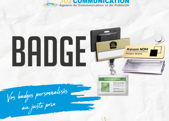 Image annonce: Badge persnnalisé