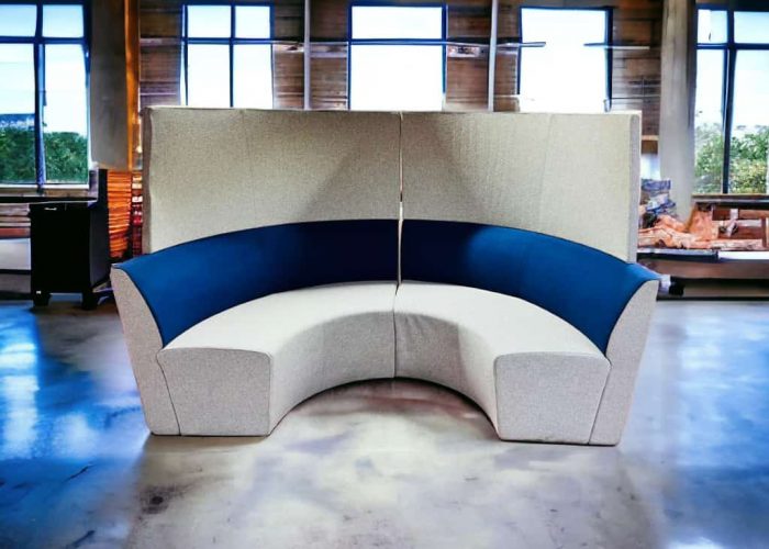 Image annonce: Box espace de travail en coworking Away modulable tissu