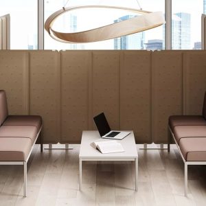 Annonce Cloison Séparateur Amovible Acoustique et Visuel de la marque PICO PLAY (vendu avec pieds)