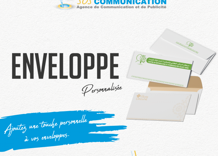 Image annonce: Enveloppe Personnalisée