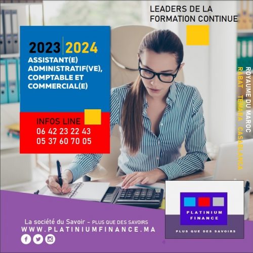 Annonce: Formation Cadre - Assistante comptable – Administrative - Commerciale