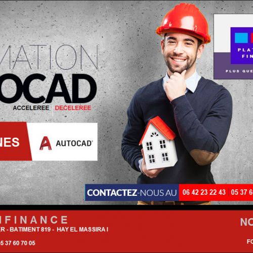 Annonce: FORMATION CADRE -  AUTOCAD  - ARCHICAD