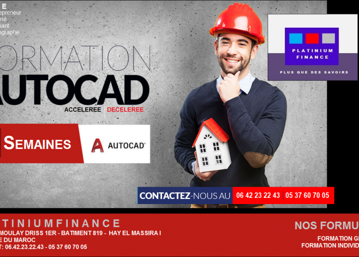 Image annonce: FORMATION CADRE – AUTOCAD – ARCHICAD