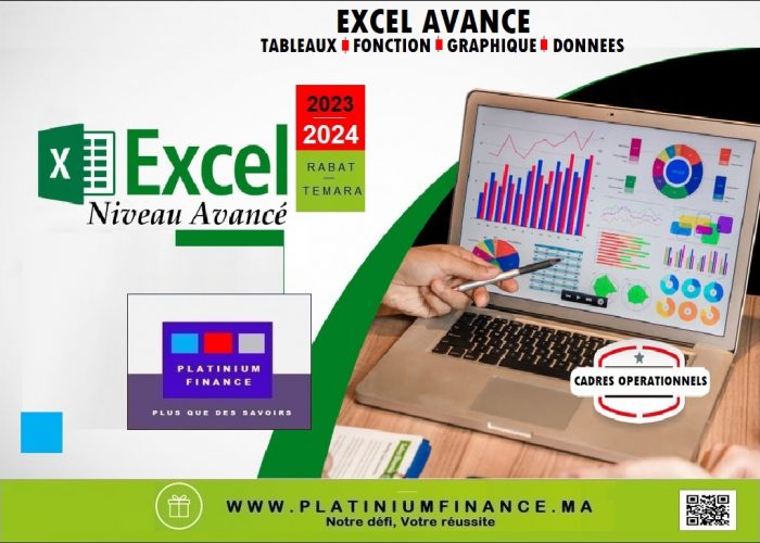 Image annonce: FORMATION CADRE – EXCEL AVANCE – TABLEAUX – FONCTION -GRAPHIQUE –DONNEES