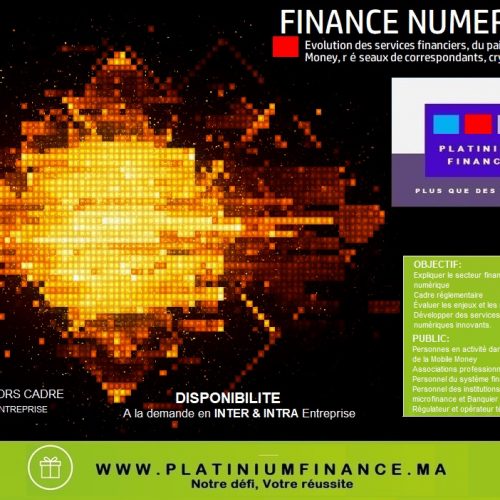 Annonce: FORMATION  CADRE  / FINANCE NUMERIQUE