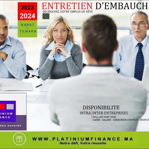 Annonce: FORMATION CADRE – Réussir votre entretien d’embauche – Cadre – IT – Salarié – Jeûne diplôm