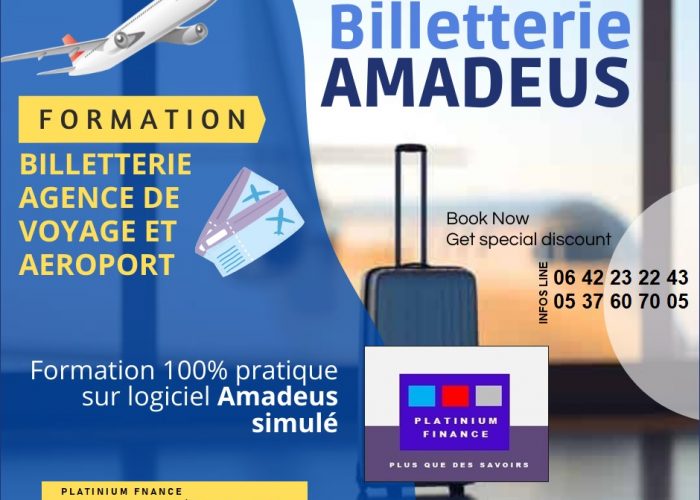 Image annonce: FORMATION PRATIQUE PLATEFORM AMADEUS