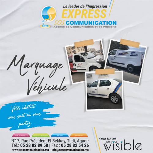 Annonce: Marquage véhicule