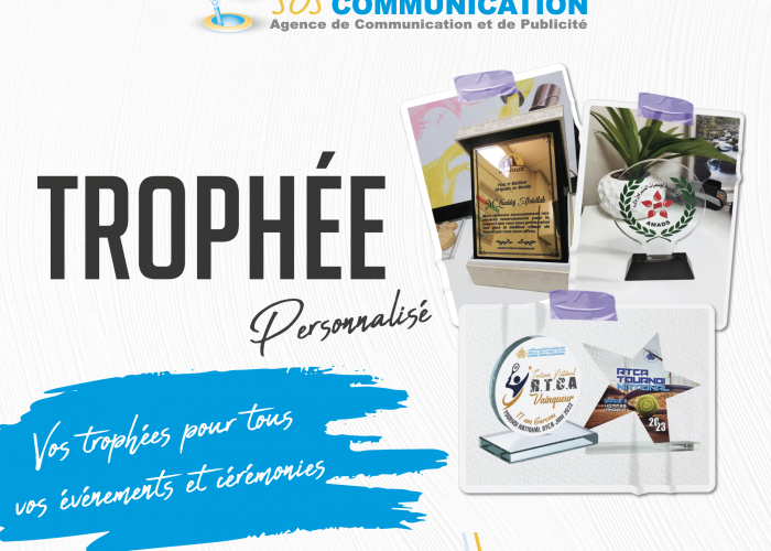 Image annonce: Trophée personnalisé