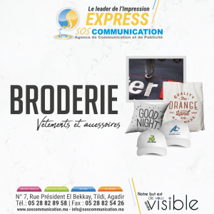 Annonce Broderie  Vêtement et accessoires