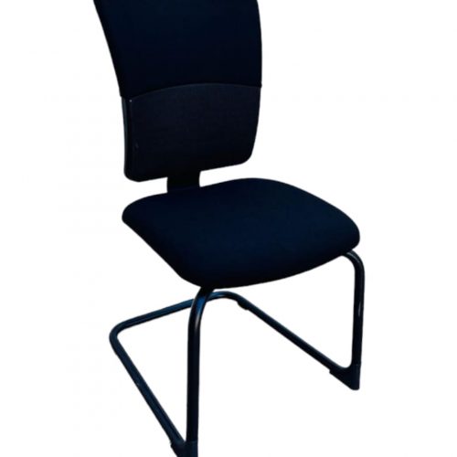 Annonce: Chaise luge steelcase lets'b tissus noir