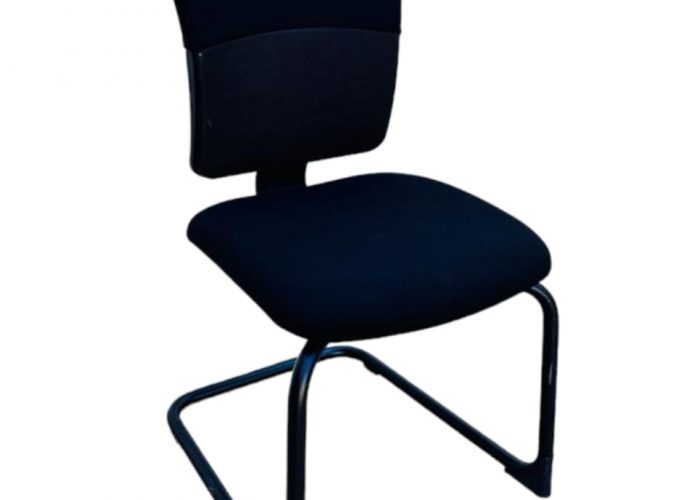Image annonce: Chaise luge steelcase lets’b tissus noir