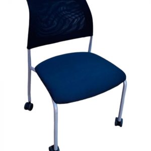 Annonce Chaise visiteur à roulette Magencia tissus