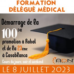 Annonce Formation Délégué Médical ADN