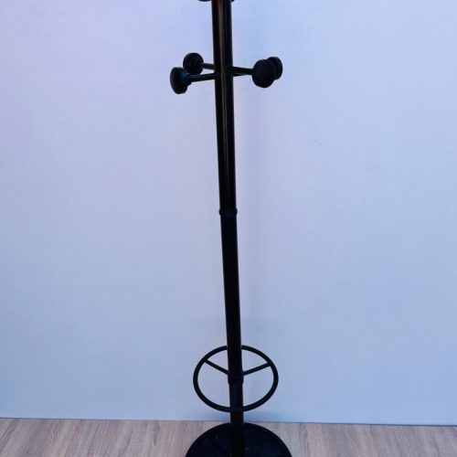 Annonce: Porte manteau 8 patères noir avec porte parapluie