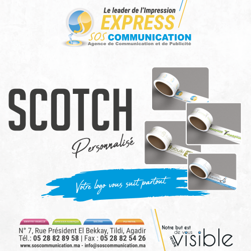 Annonce: Scotch personnalisé
