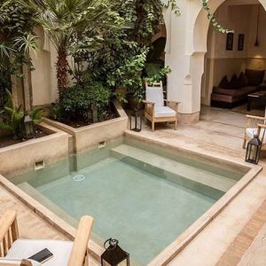 Annonce Riad de 5 chambres avec piscine situé à Medina pour location gérance libre